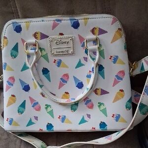 Disney Loungefly Ice Cream Cone Handbag